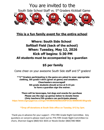 5th Grade Committee- SSS STAFF VS 5TH GRADERS!!! 5/12/2026
