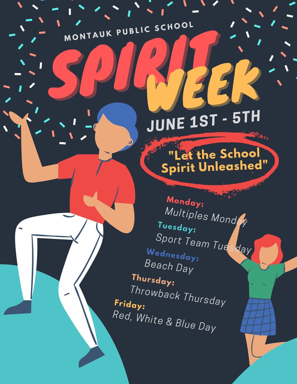 Spirit Week - Next Week