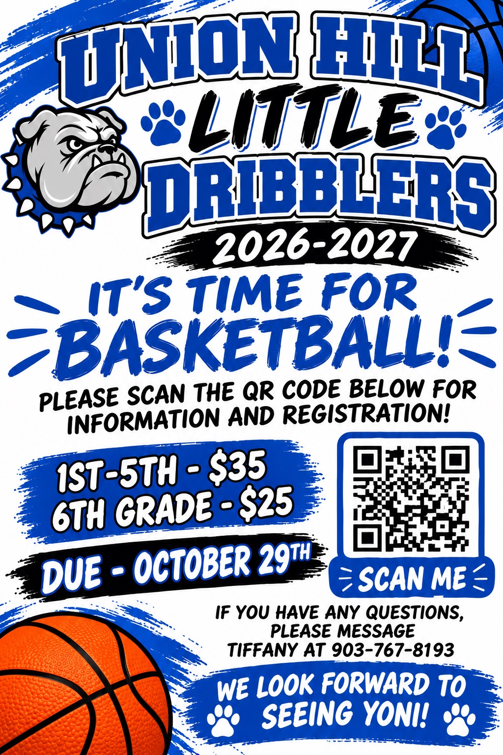 Little Dribblers Basketball!