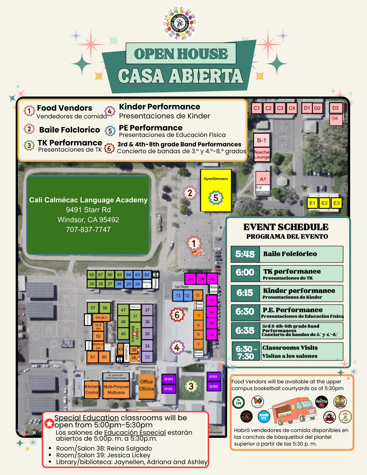 Open House Details — May 19!