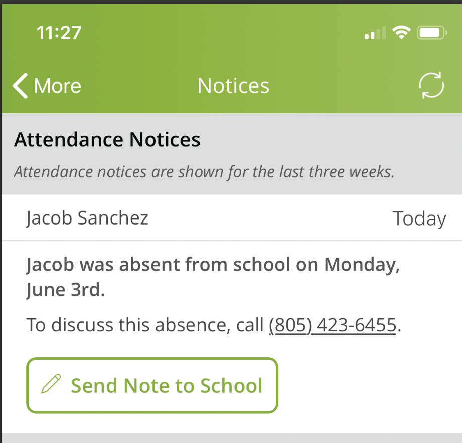 Submit Absence Excuses using ParentSquare Starting Monday!
