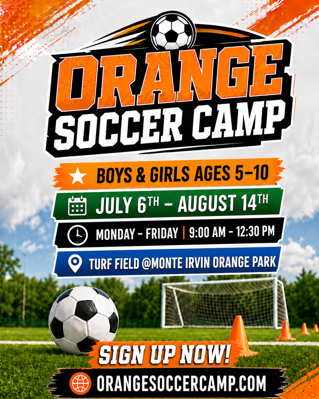 Orange Soccer Camp