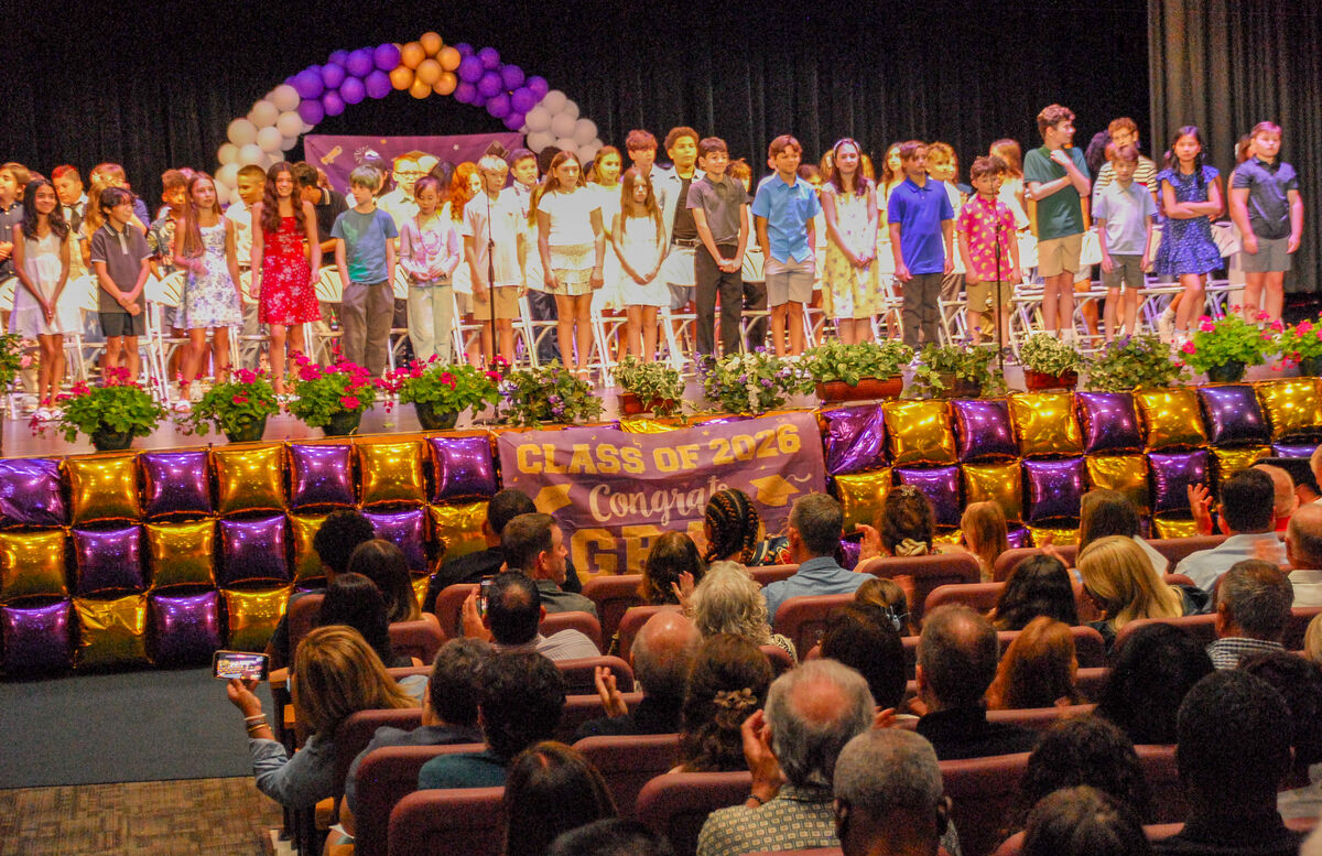 Edna Louise Spear Elementary School Celebrates Fifth Grade Moving Up Ceremony