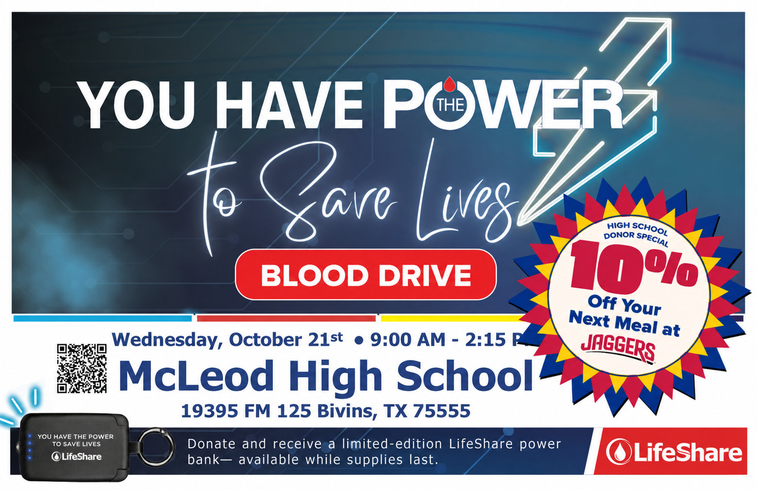 Blood Drive Today