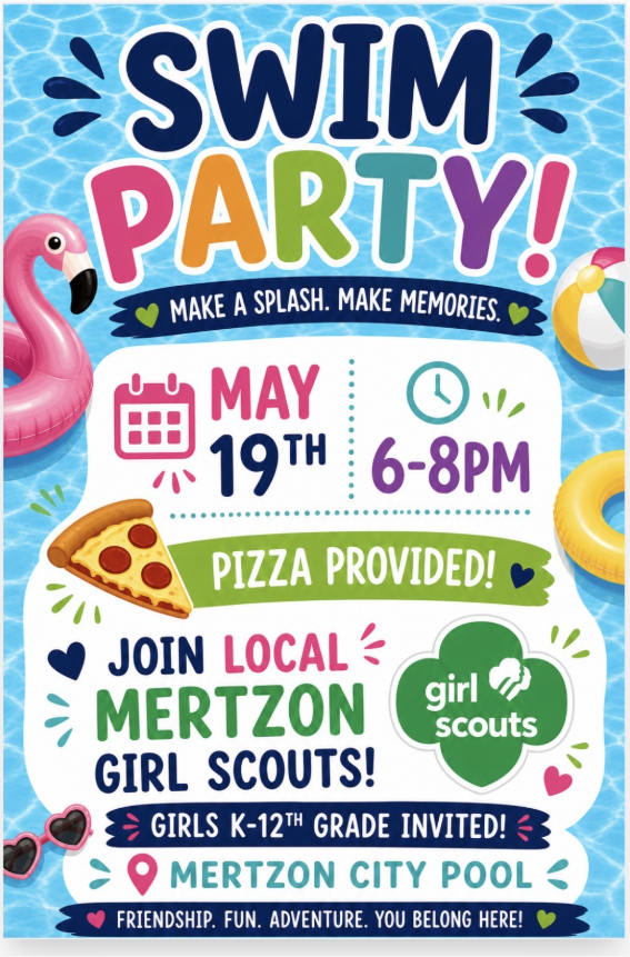 Mertzon Girl Scouts