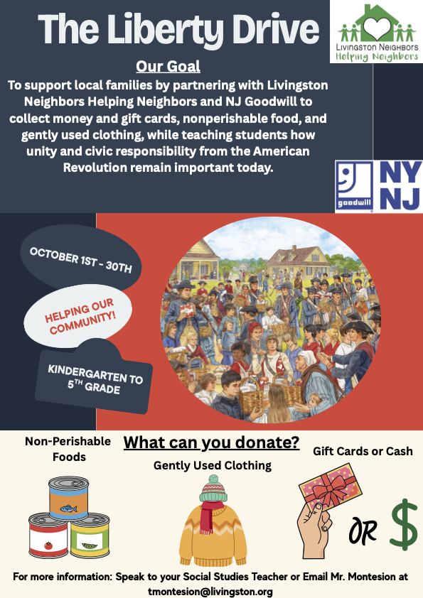 The Liberty Drive: Helping Our Community