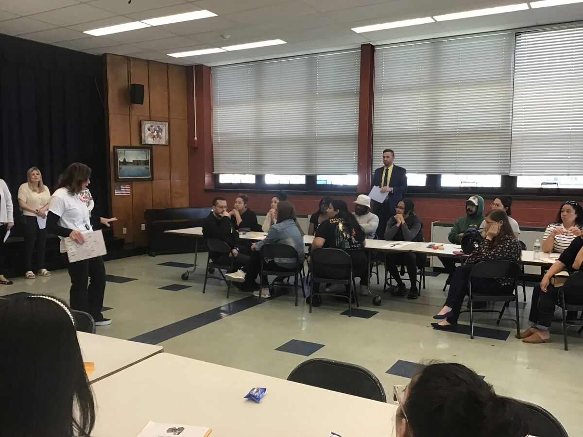 Kindergarten Orientation at Belmont Elementary School