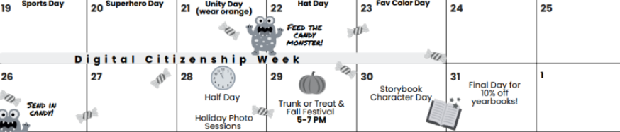 2 week calendar