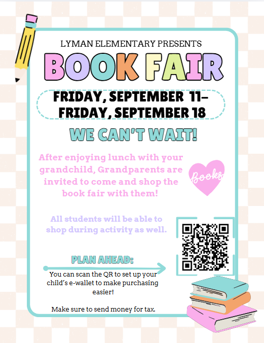 Book Fair Is Coming Soon!