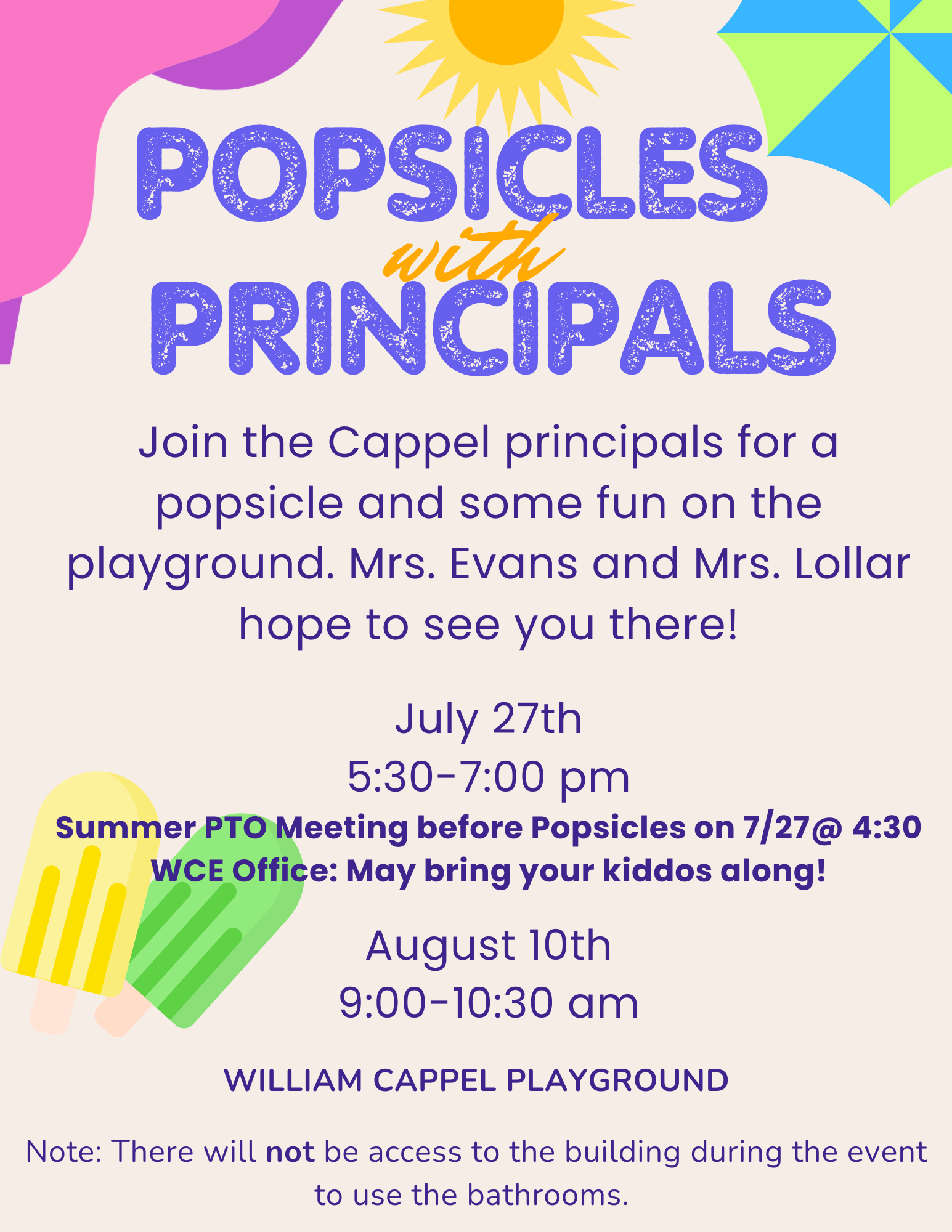 (UPDATED)Popsicles with Principals
