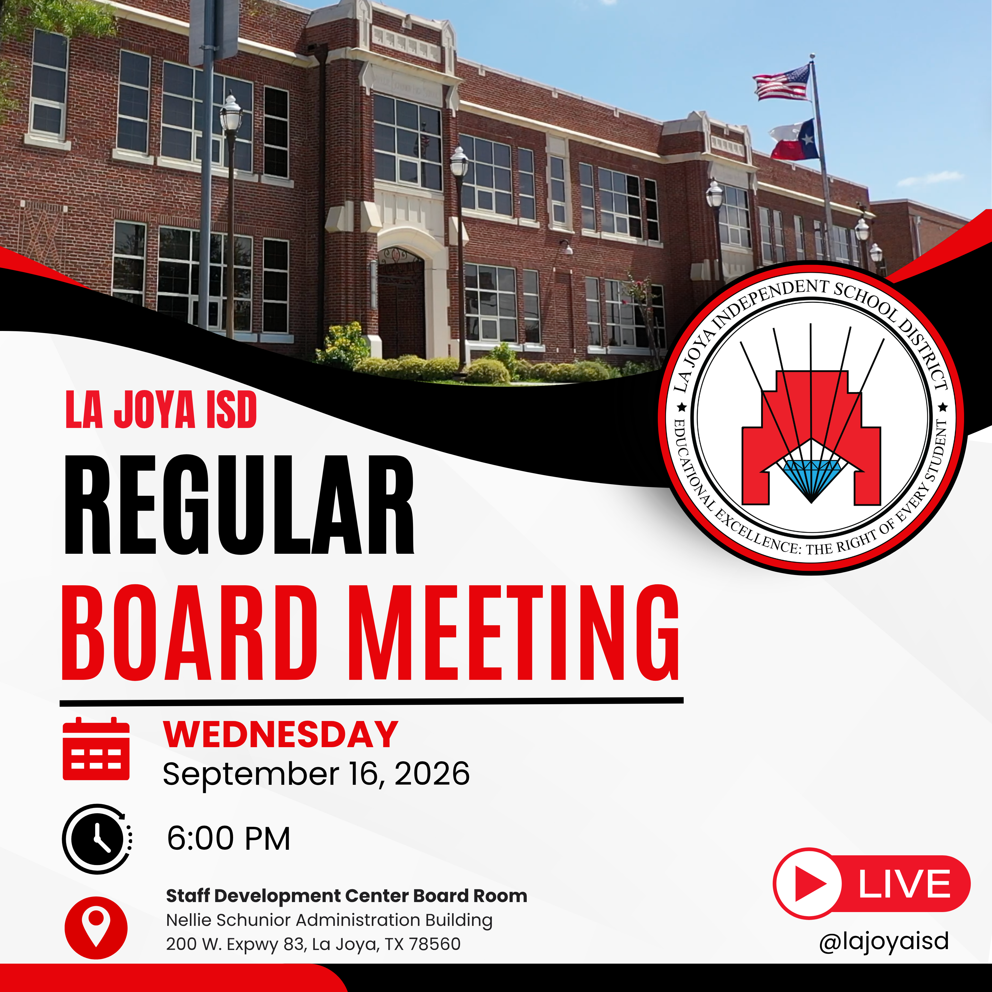 📣 Happening Tomorrow!