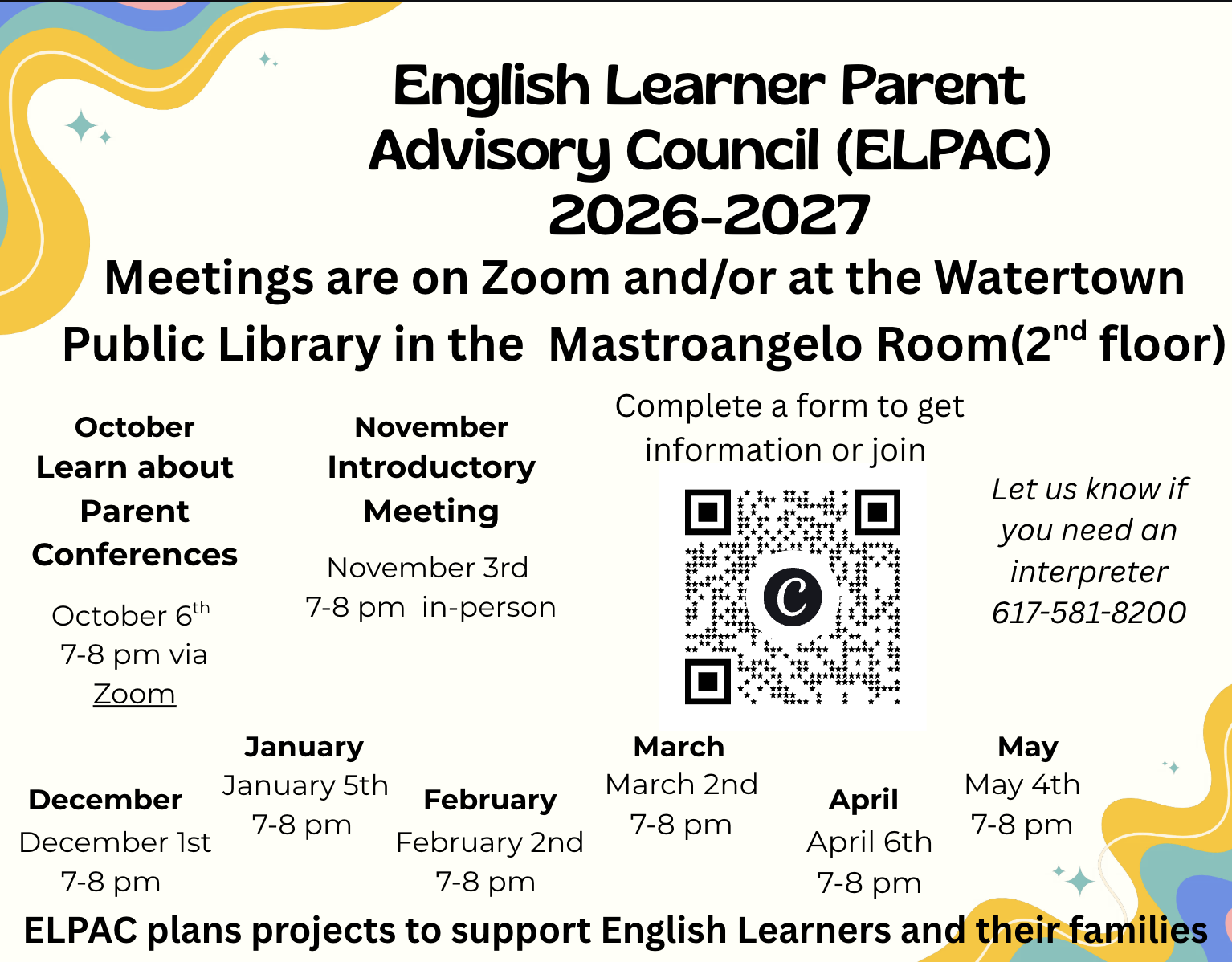 English Learner Parent Advisory Council (ELPAC)