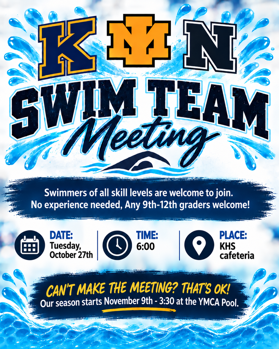 Interested in Joining the KHS Co-op Swim Team?
