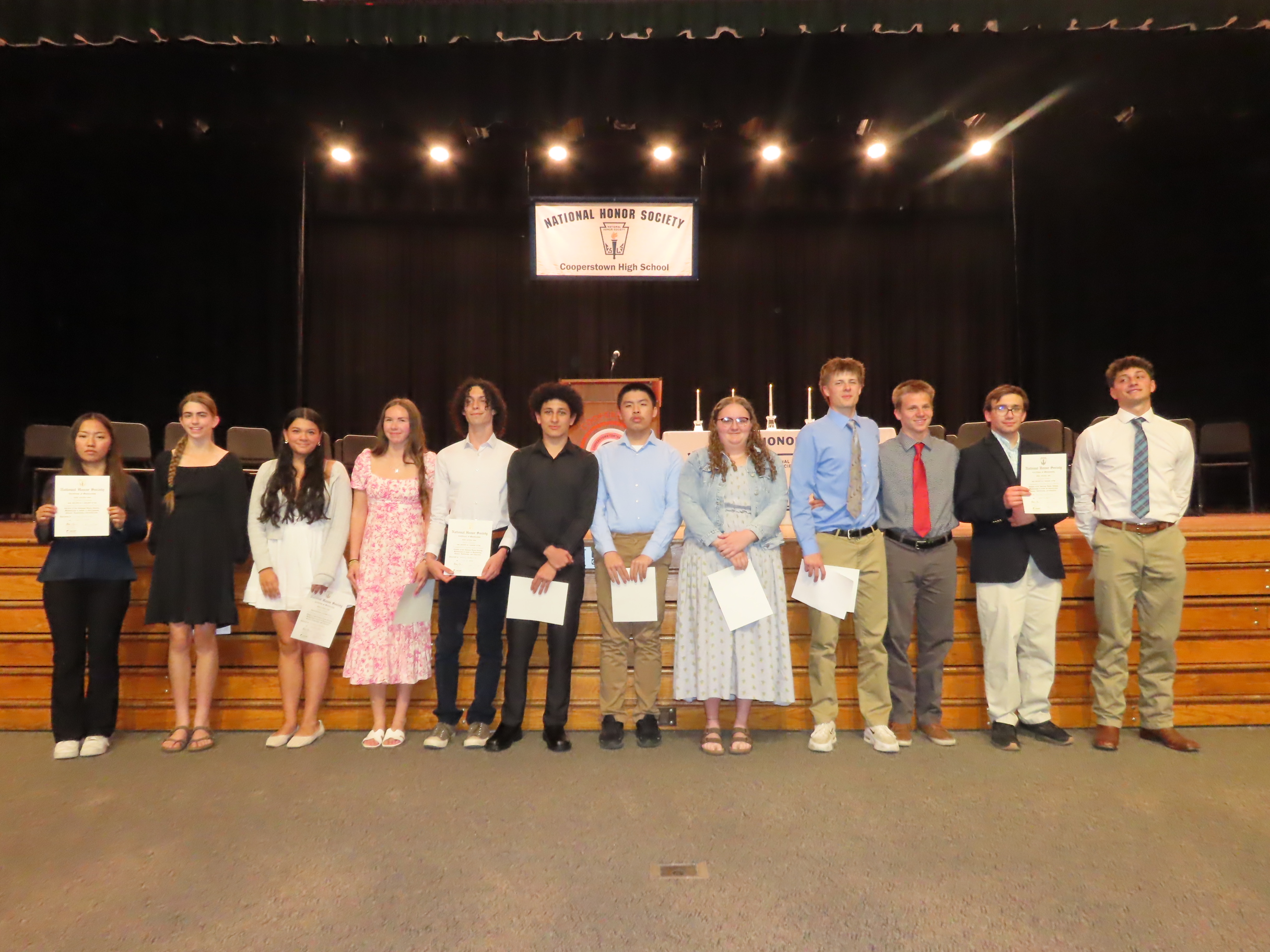 National Honor Society Inductees for 2025-2026