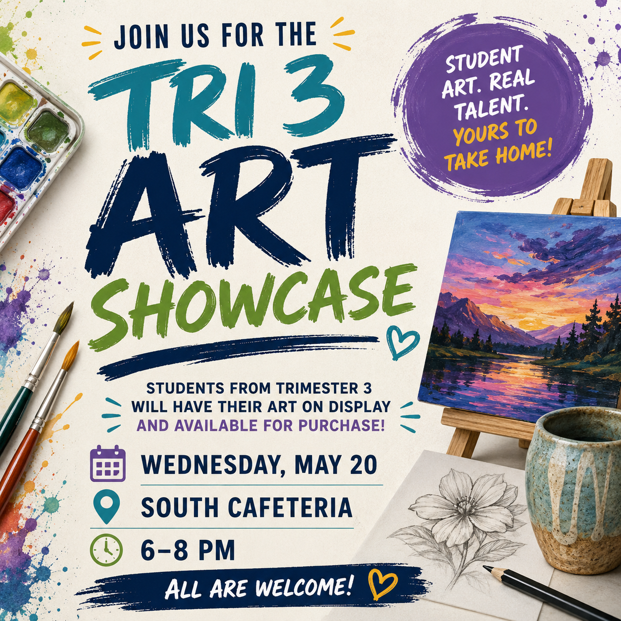 🎨 TRI 3 ART SHOWCASE 🎨