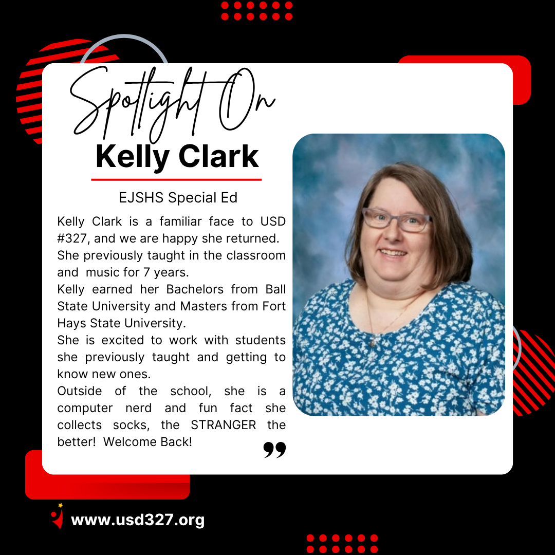 Teacher Spotlight- Kelly Clark