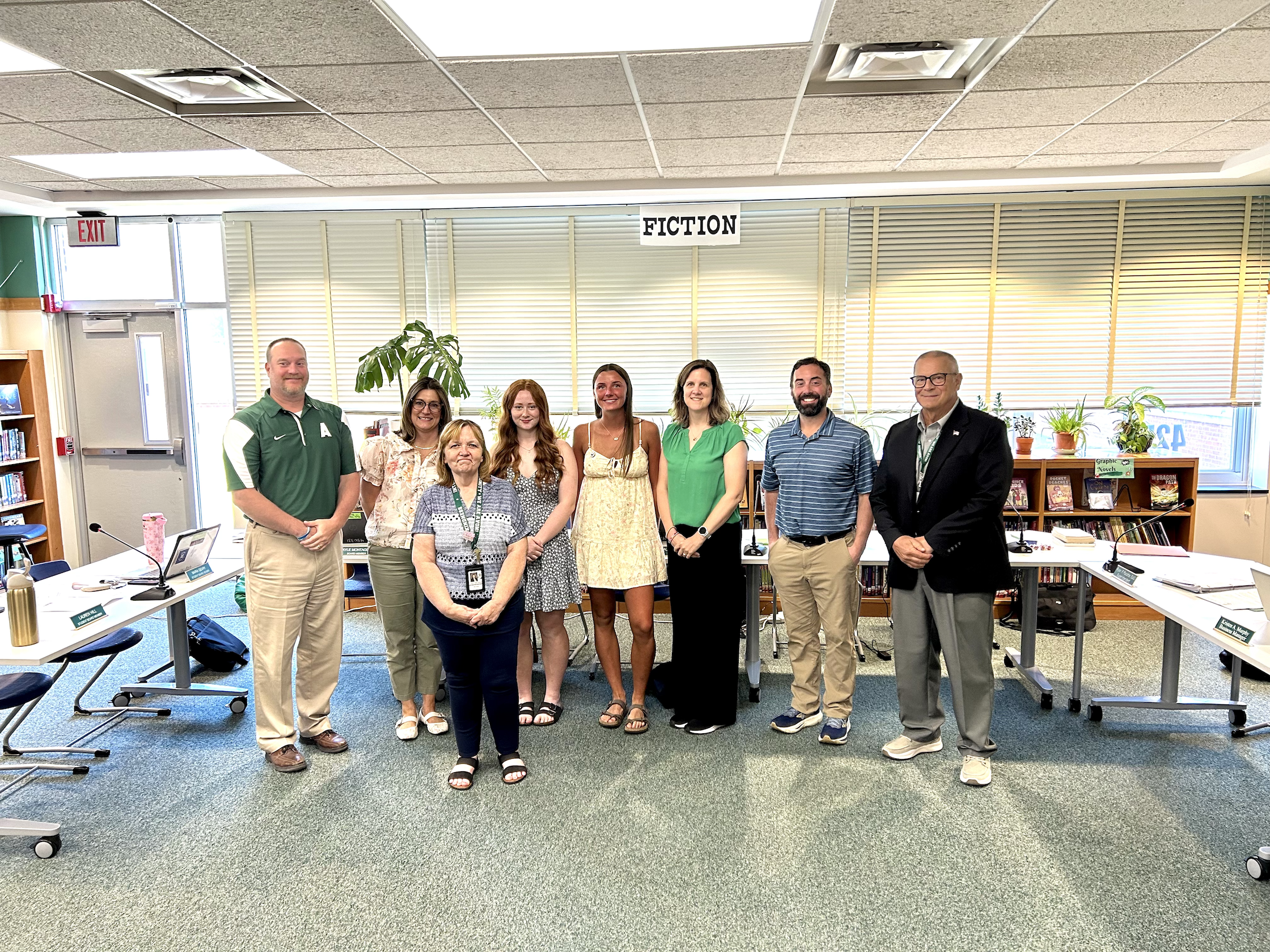 Board of education recognizes students, staff