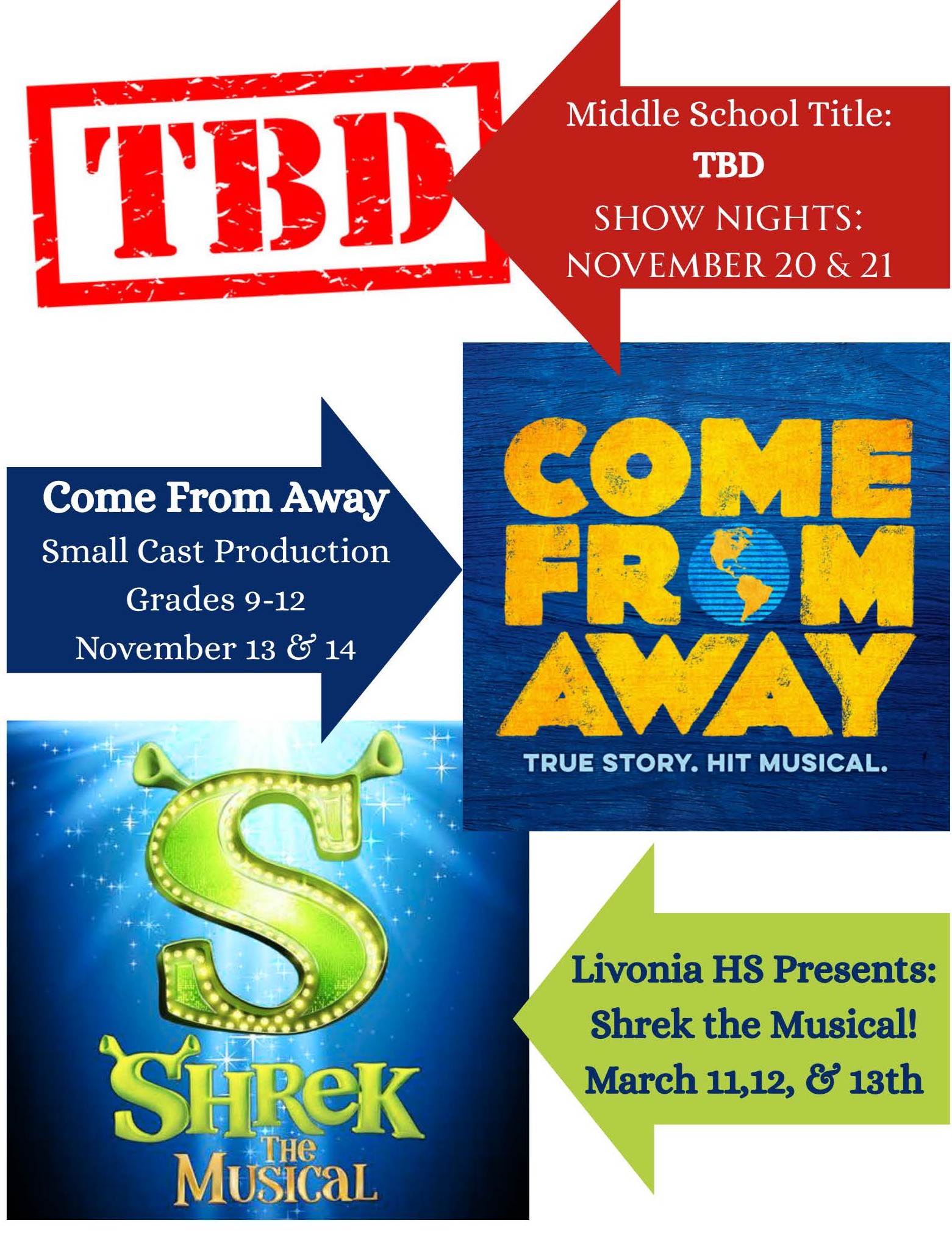 WAIT... THREE MUSICALS?!