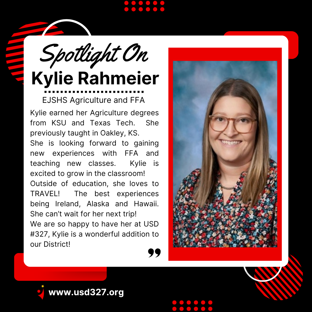 New Teacher Spotlight- Kylie Rahmeier