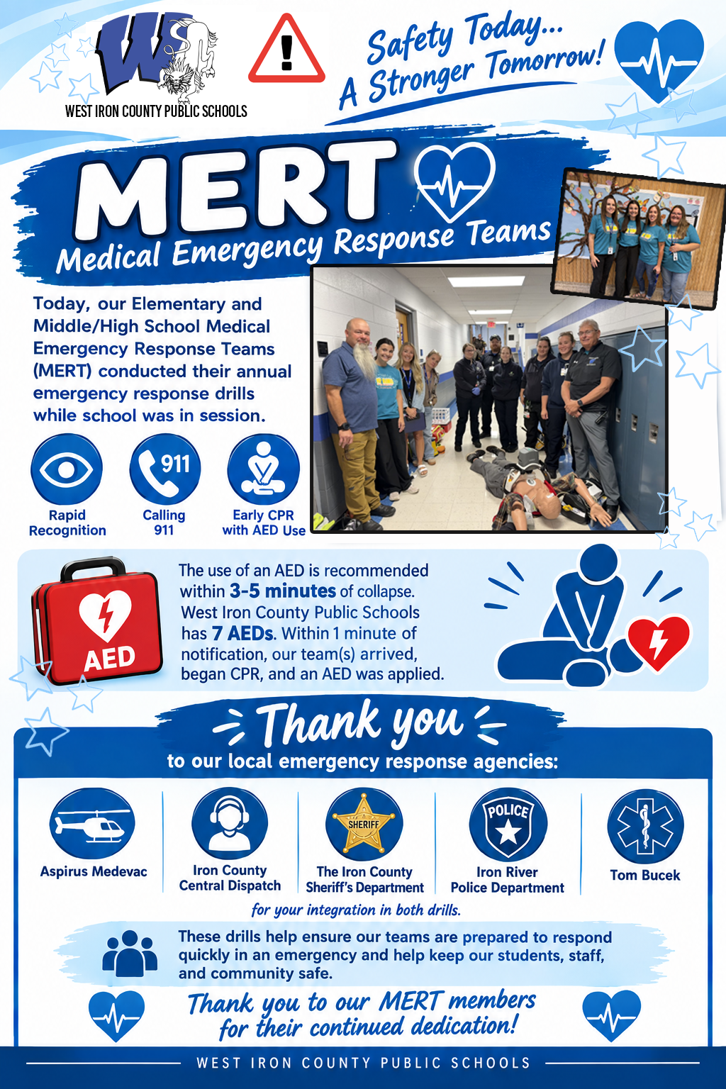 Medical Emergency Drill- Thank you!
