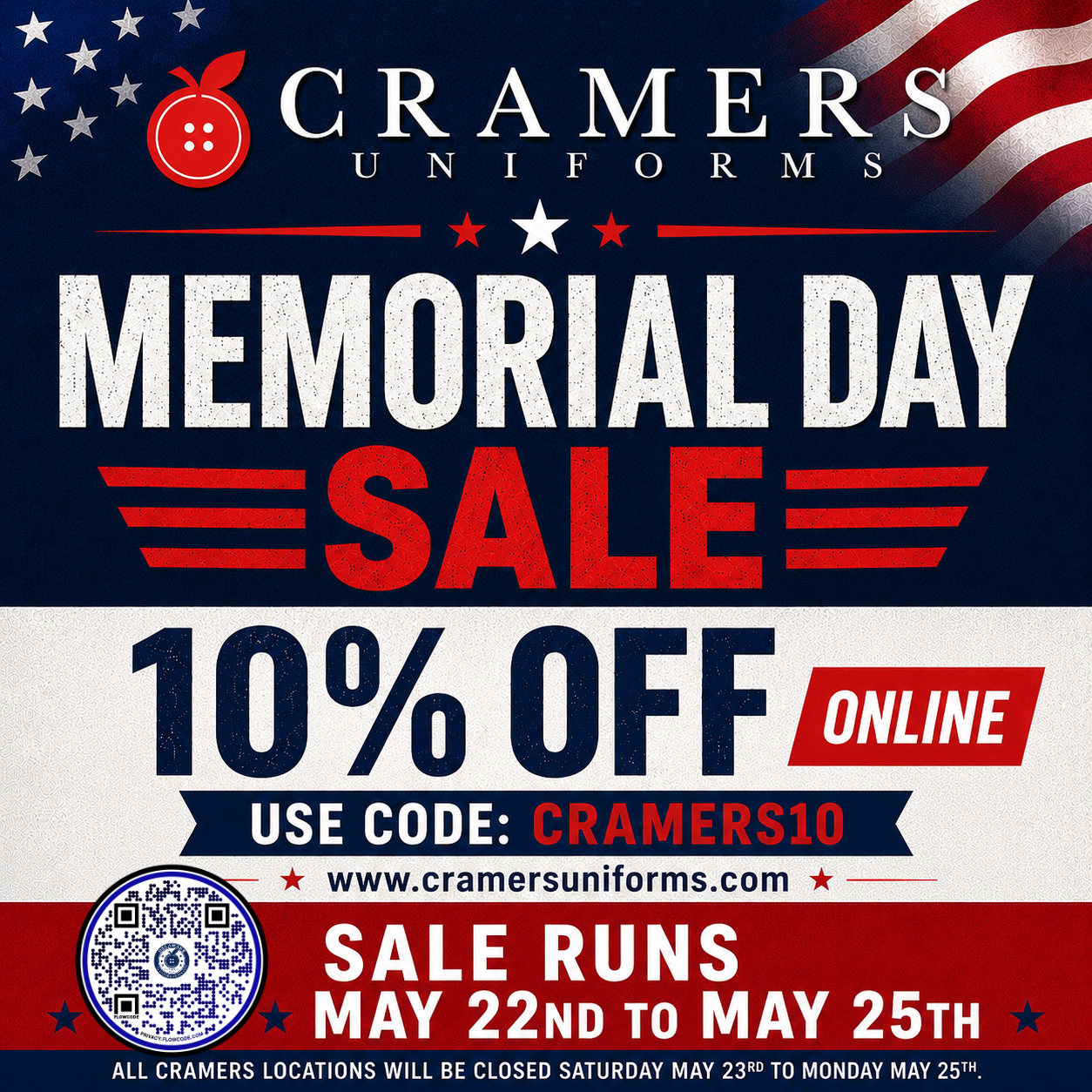 Cramer's Uniform Sale