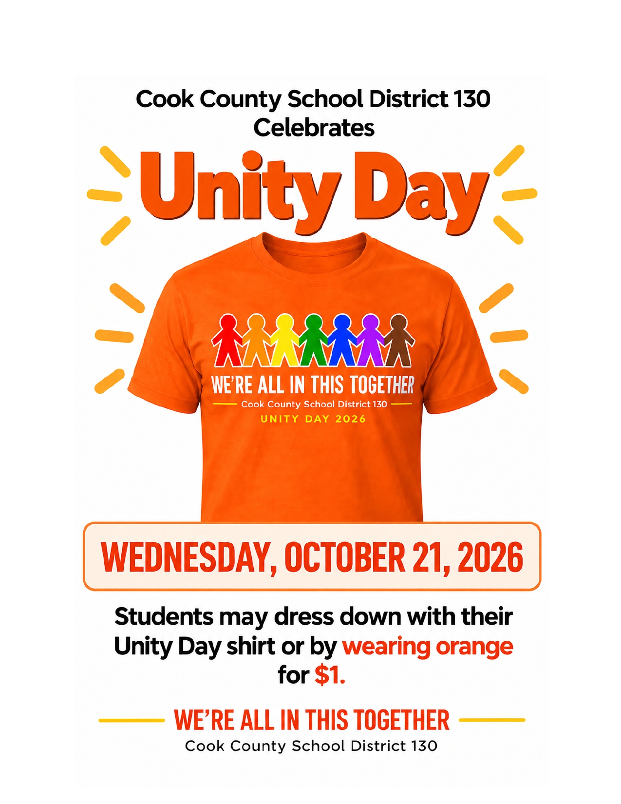 Unity Day Tomorrow