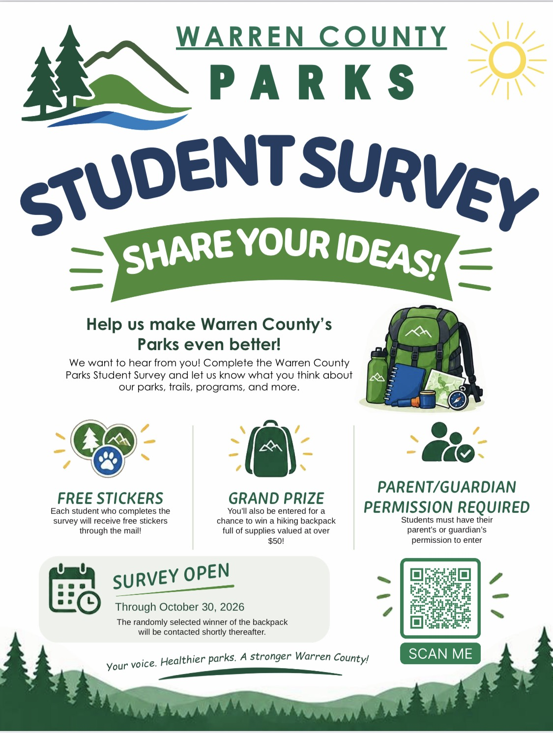 Warren County Parks Student Survey