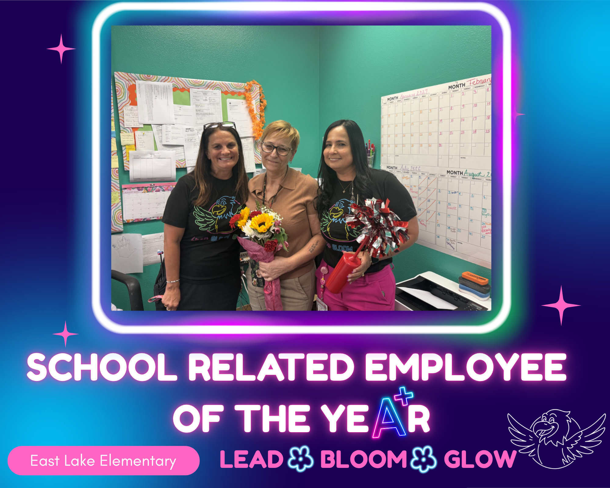 Announcing the ELES School-Related Employee of the Year🥁🥁🥁