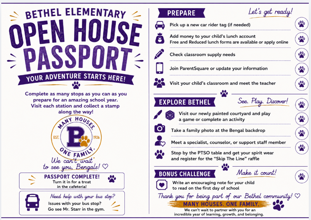 Get Ready for Open House! 