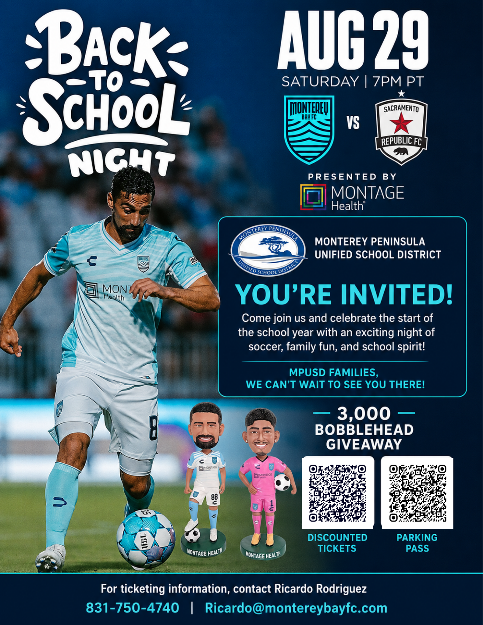 Saturday Night Fun @ Monterey Bay FC