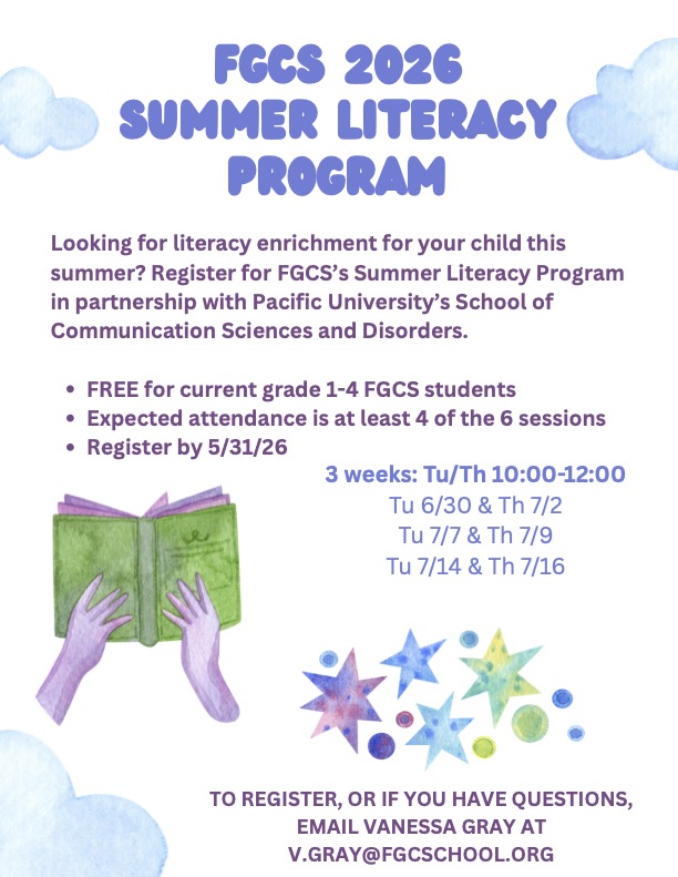 Summer Literacy Program