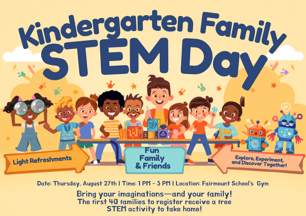 Kindergarten Family STEM Day – You’re Invited! 🔬🚀
