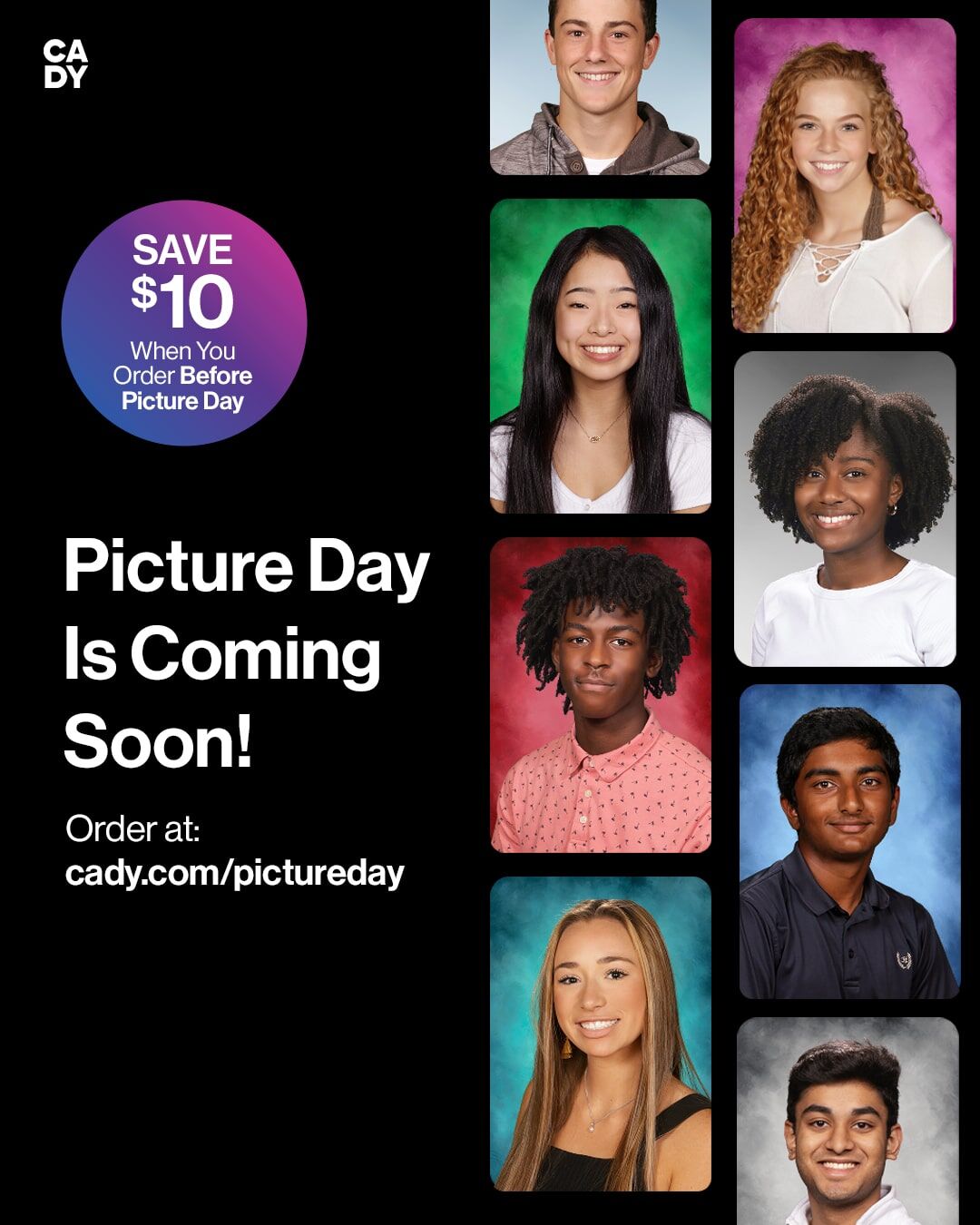 WHS Picture Day: September 15