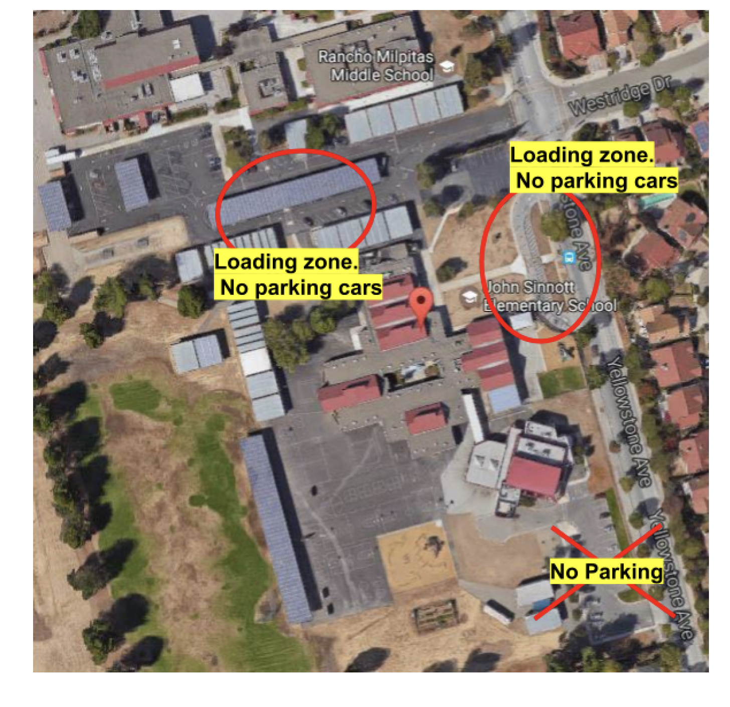 Important Reminder: Drop-Off & Pick-Up Zone Rules