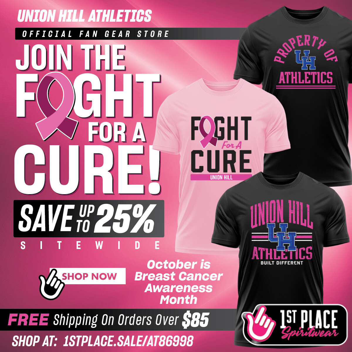 Spirit Store Pink Gear
