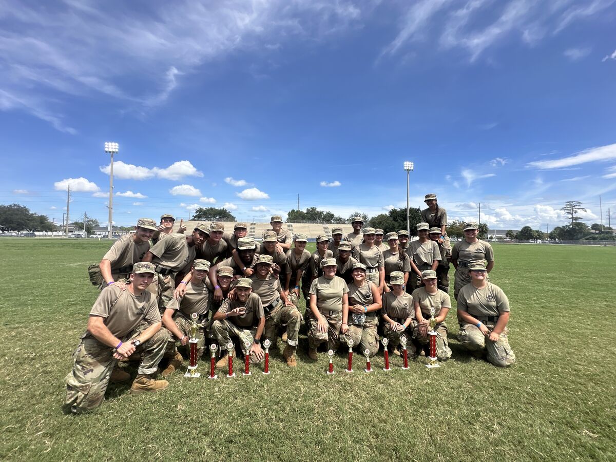 Matanzas High School Raider Battalion Sweeps Wolfson Raider Competition