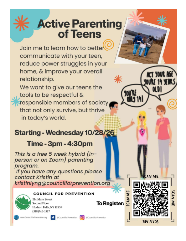 Community News - Active Parenting of Teens