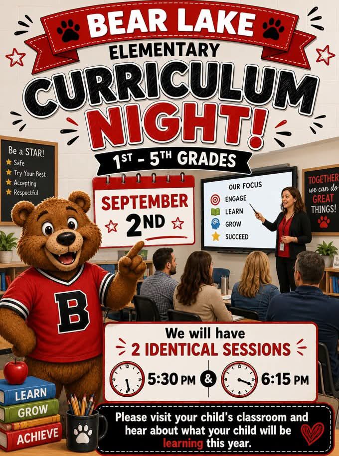 Curriculum Night for Grades 1-5