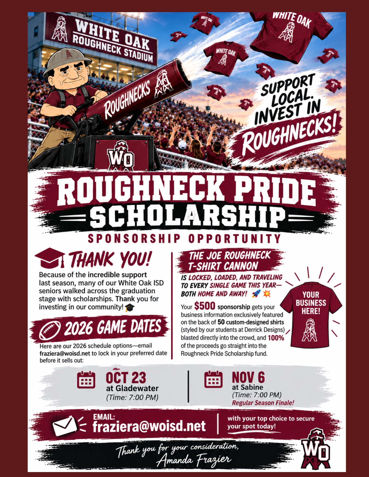 Sponsorship Opportunity