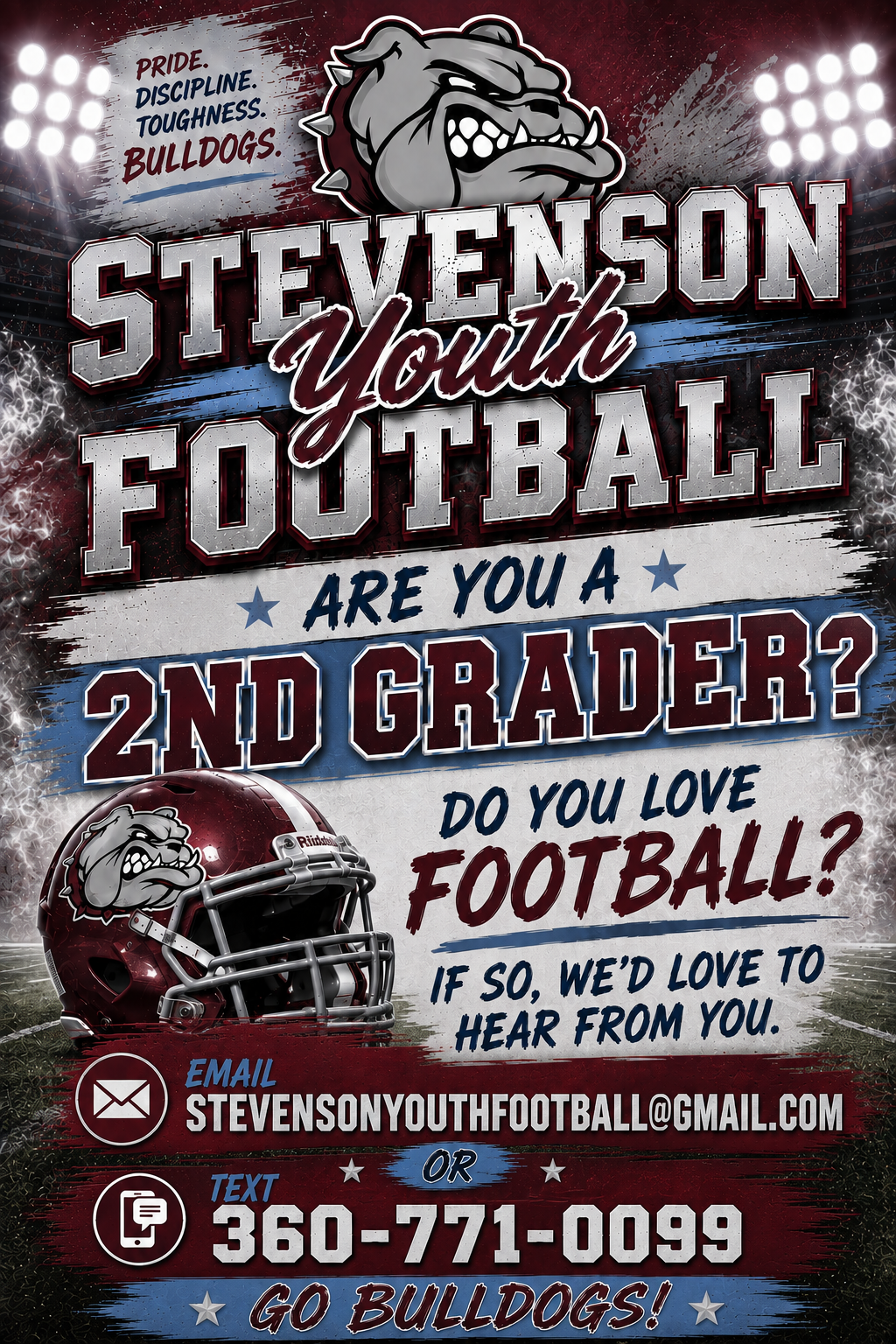Youth Football - 2nd Graders Needed!