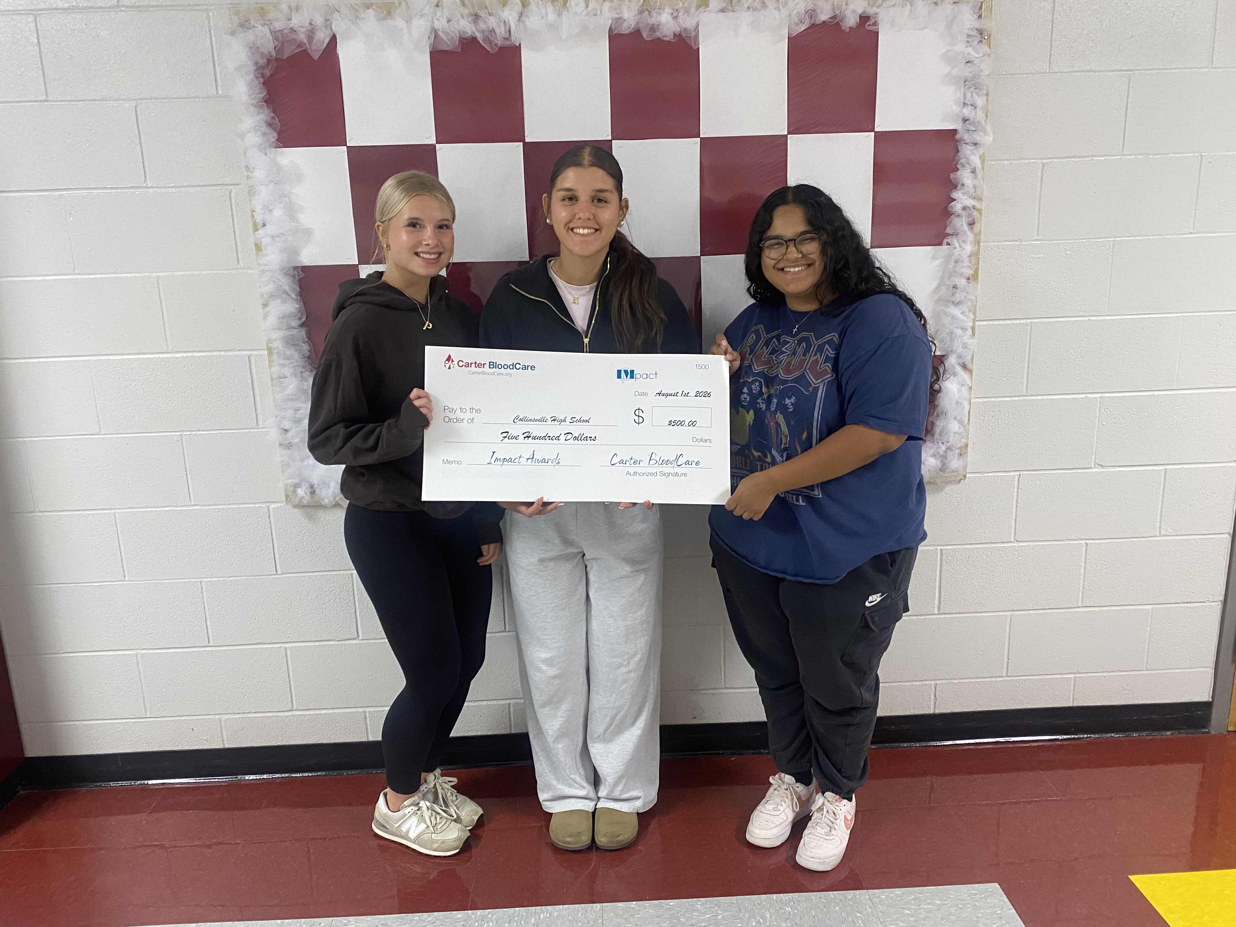 Student Council-Carter Blood Care 