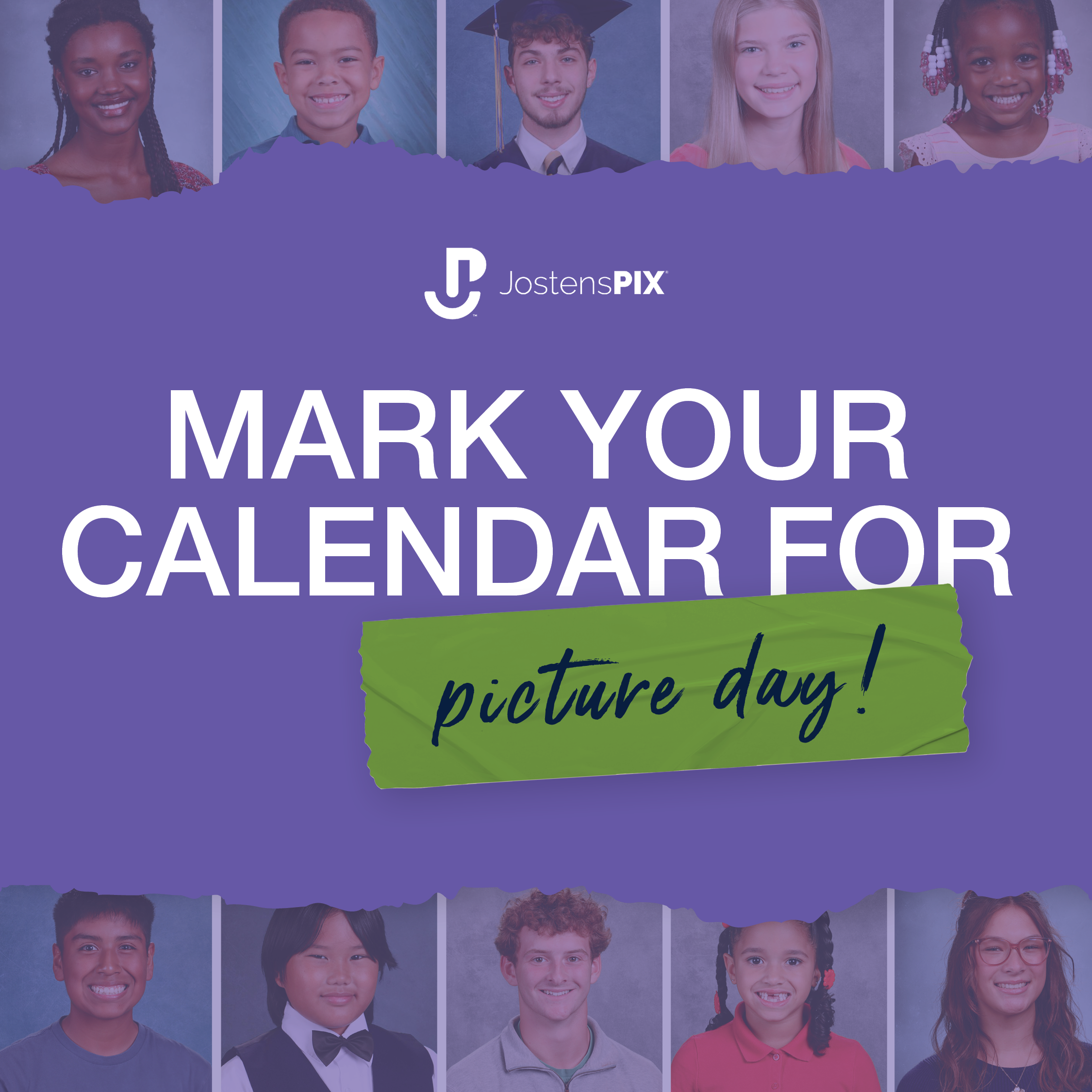 School Portrait Day - Monday Oct. 12