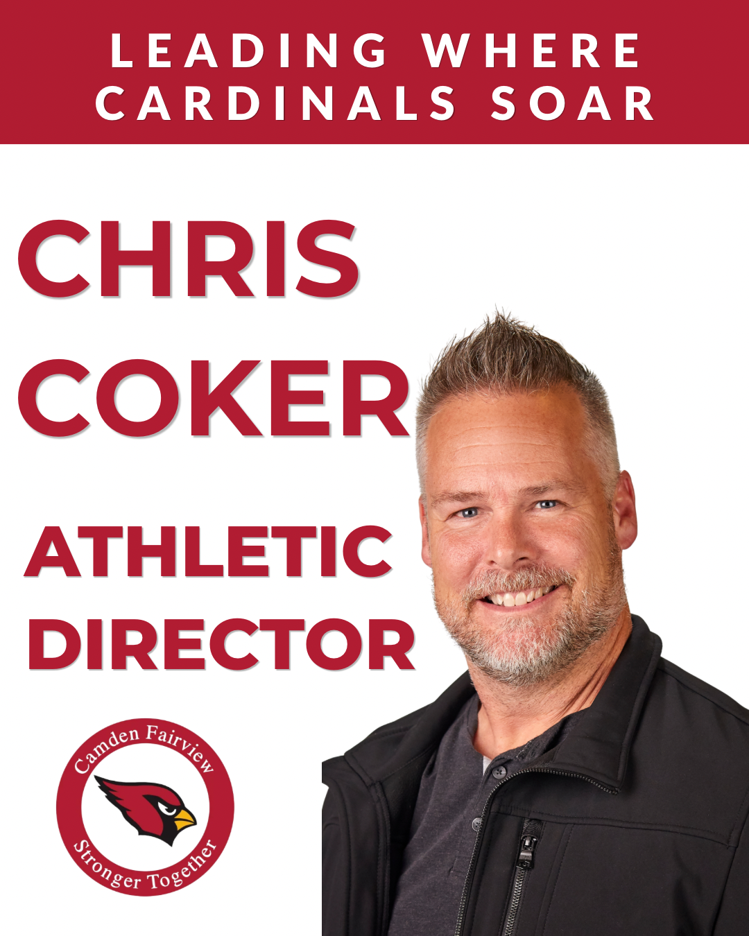 Camden Fairview School District Names Chris Coker Athletic Director
