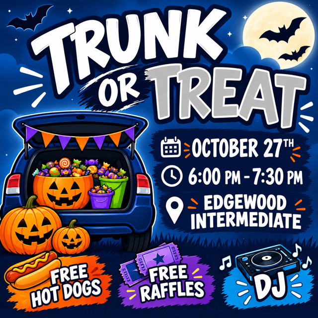 Trunk or Treat At Edgewood Intermediate School 