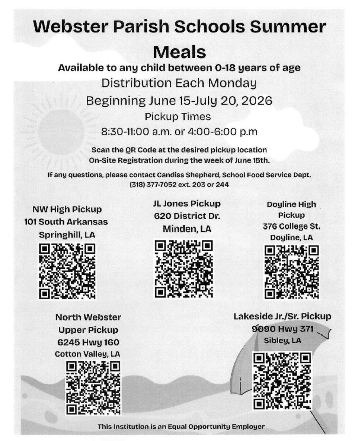 Summer Feeding Program