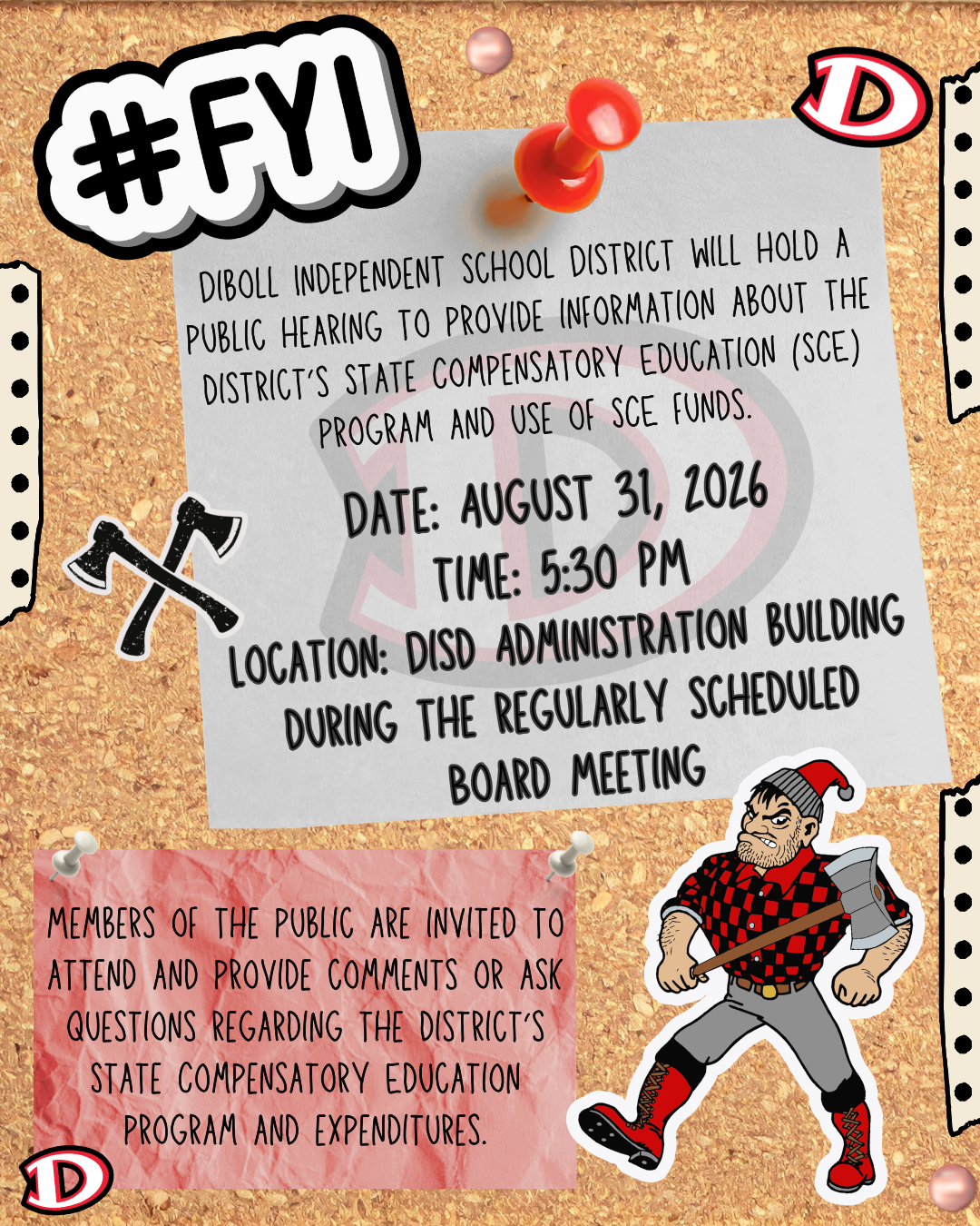 SCE Funds Public Hearing