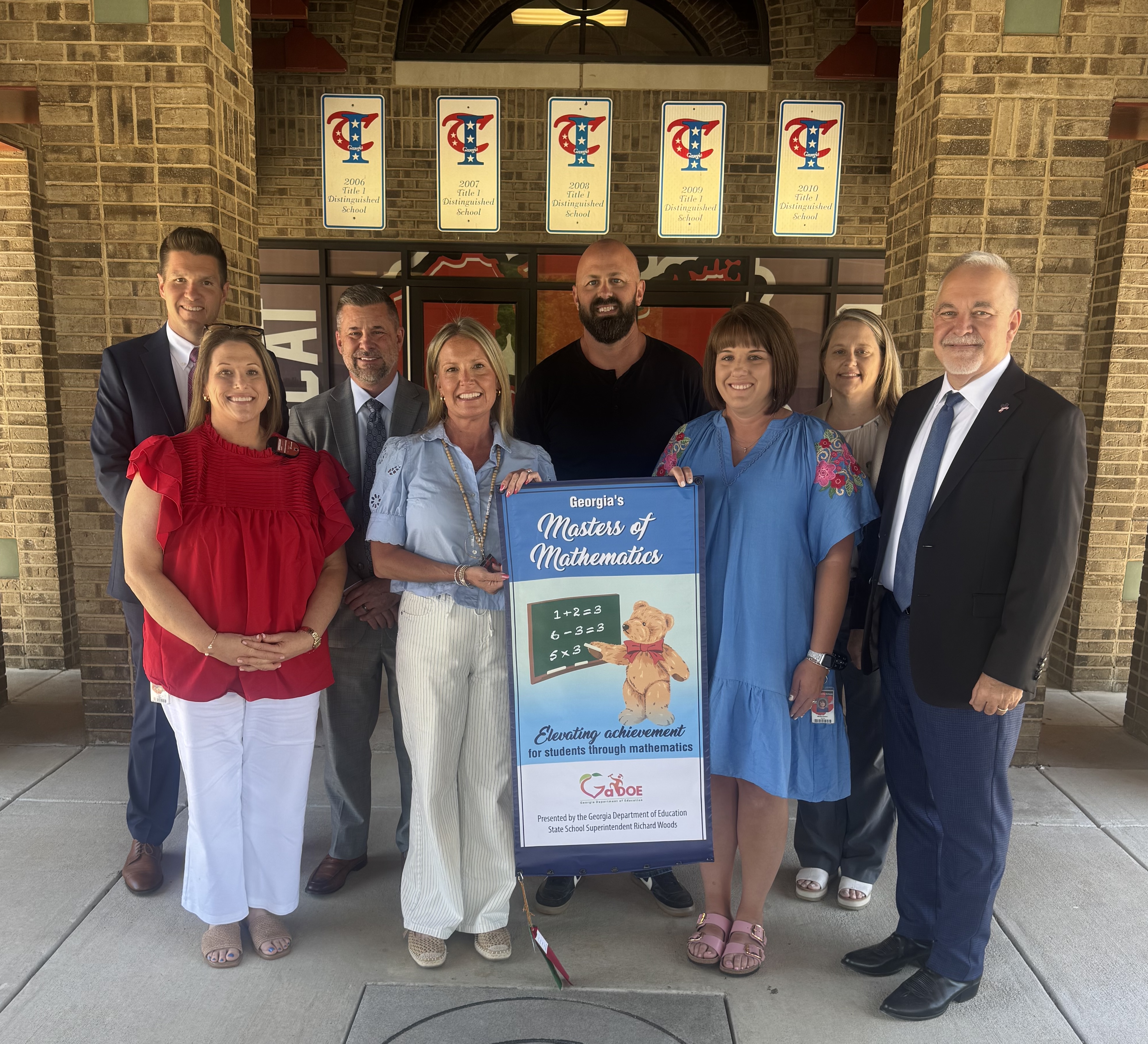 5th Grade Receives Masters of Mathematics Award