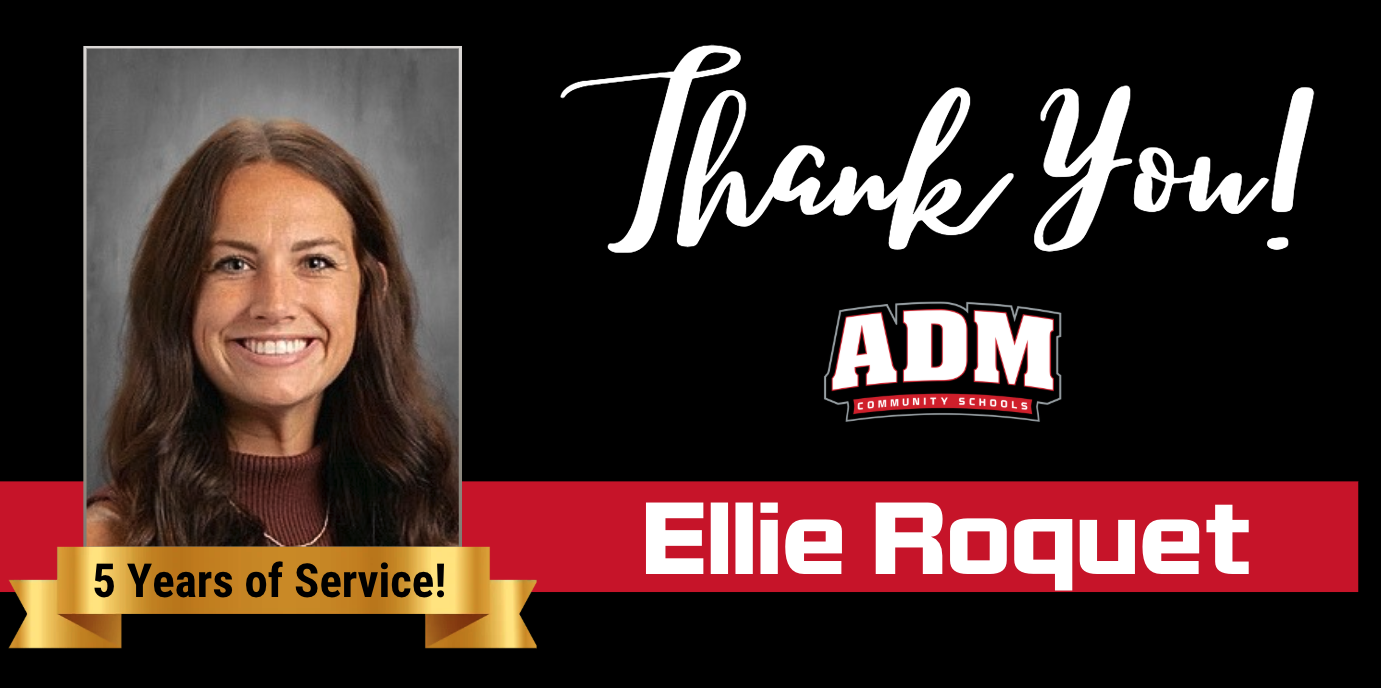 Ellie Roquet ~ 5 Years of Service!