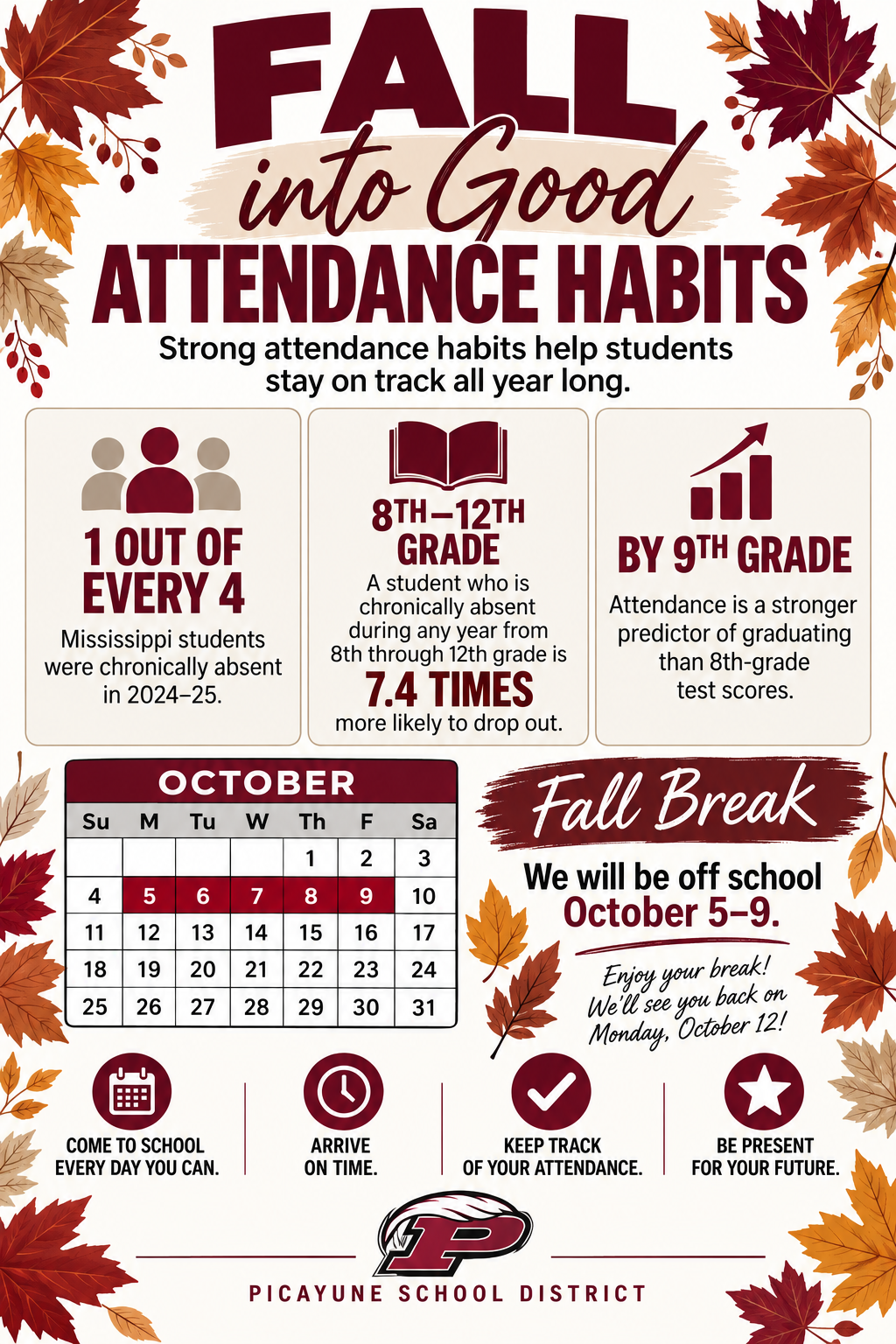 Fall Into Good Habits
