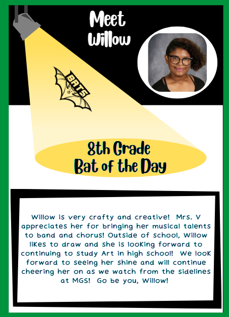8th Grade Bat of the Day
